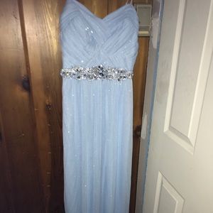 Light Blue prom dress